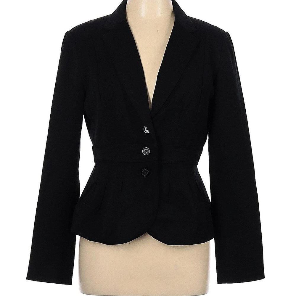 Elle women's size 8 black blazer - Picture 1 of 11